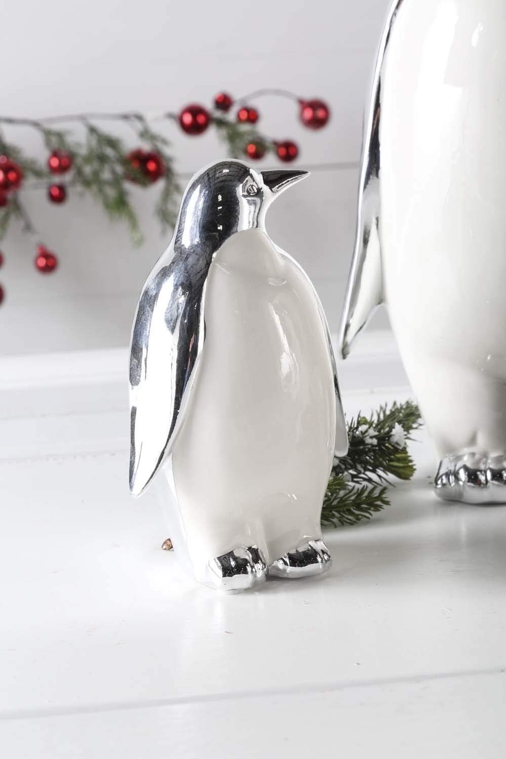 ラピスラズリ　銀のコートを着たペンギン　ペン銀 ラピスラズリ 銀のコートを着たペンギン ペン銀